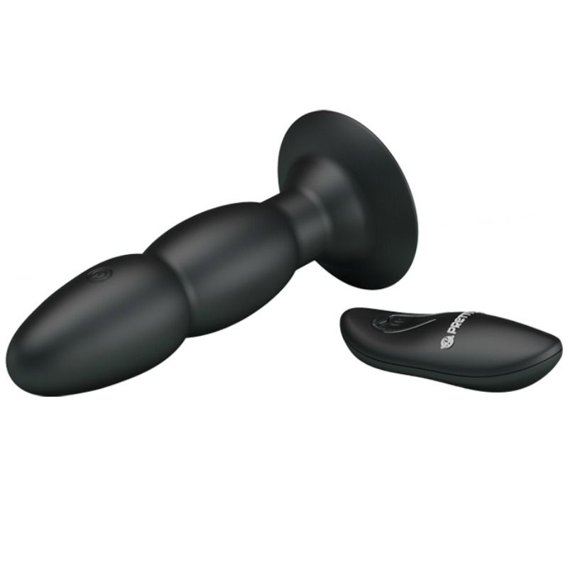 PRETTY LOVE - PLUG VIBRANTE CON TELECOMANDO E ROTAZIONE