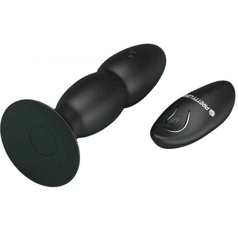 PRETTY LOVE - PLUG VIBRANTE CON TELECOMANDO E ROTAZIONE