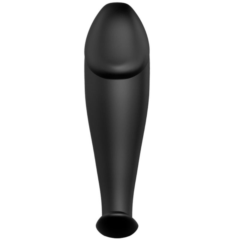 PRETTY LOVE - PLUG ANALE IN SILICONE A FORMA DI PENE E 12 MODALITÀ DI VIBRAZIONE NERO