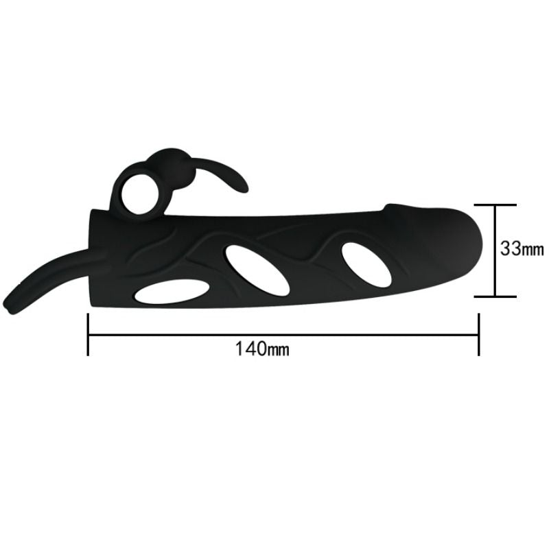 PRETTY LOVE - CUSTODIA VIBRANTE IN SILICONE 14 CM 1.0