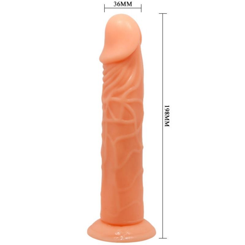 DANCE - DILDO VIVE REALISTICO 19,8 CM COR NATURALE