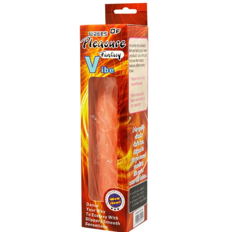 DANCE - DILDO VIVE REALISTICO 19,8 CM COR NATURALE