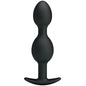 PRETTY LOVE - PALLINE ANALI IN SILICONE 12,5 CM NERE