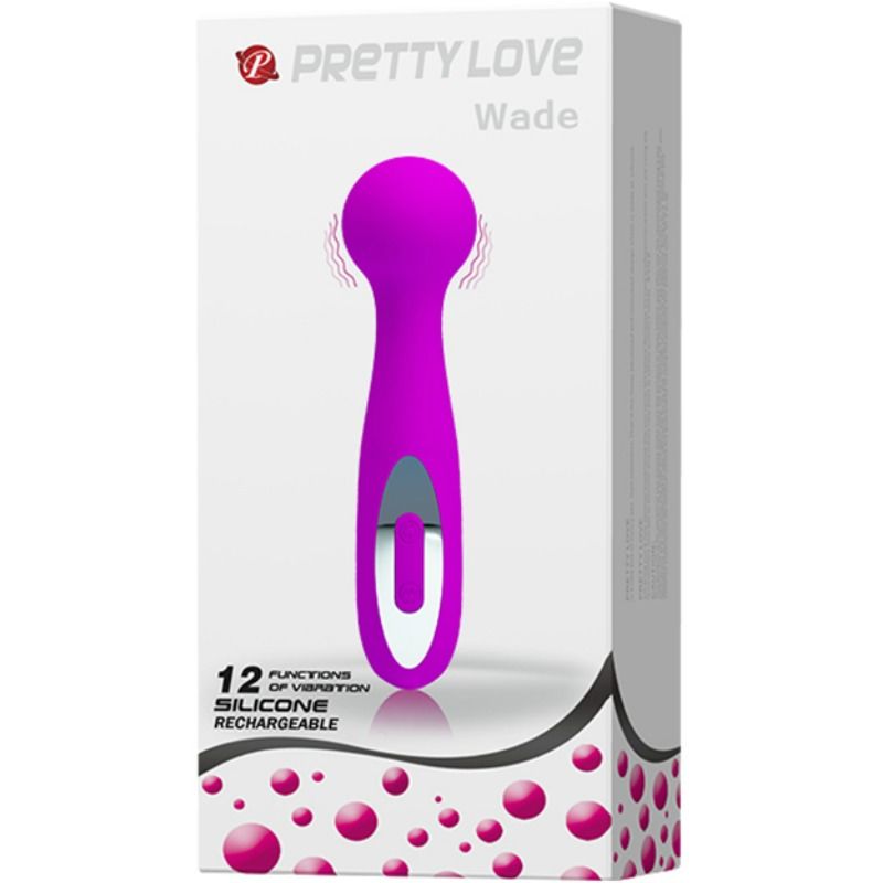 PRETTY LOVE - WADE MASSAGGIATORE RICARICABILE A 12 FUNZIONI
