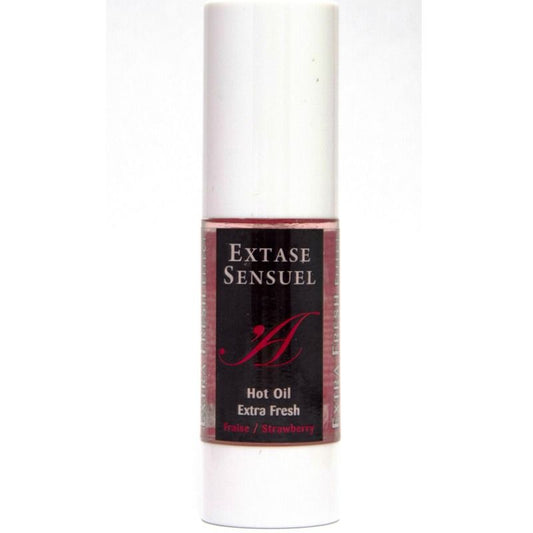 EXTASE SENSUAL - OLIO DA MASSAGGIO EFFETTO FRAGOLA EXTRA FRESCO 30 ML