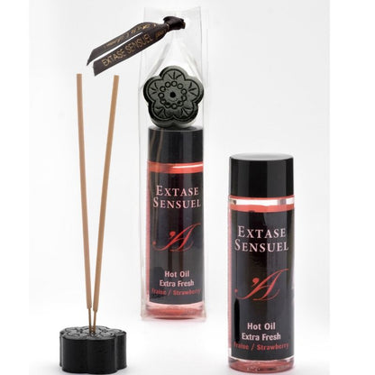 EXTASE SENSUAL - OLIO DA MASSAGGIO EFFETTO FRAGOLA EXTRA FRESCO 100 ML