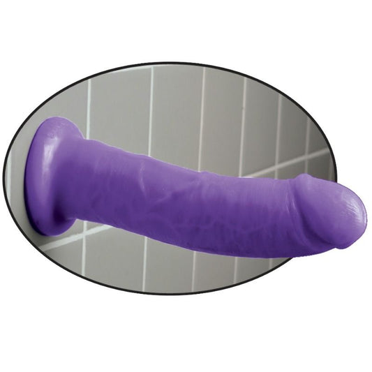 DILLIO - DILDO CON VENTOSA 20,32 CM LILLA