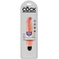 KING COCK - VIBRATORE REALISTICO RIGIDO 17,8 CM NATURALE