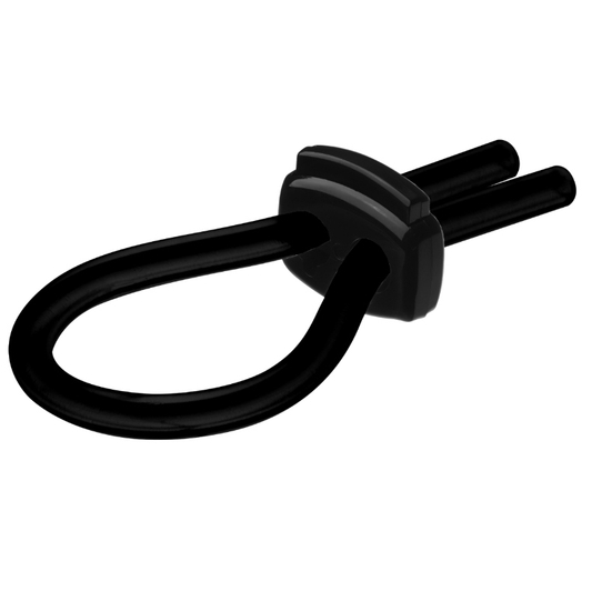 JOYDIVISION POTENZDUO - ANELLO PER PENE IN SILICONE NERO - M