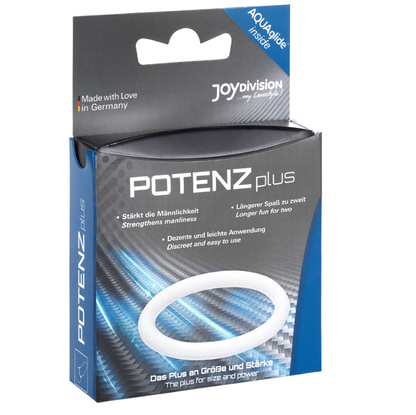 JOYDIVISION POTENZDUO PLUS ANELLO PER PENE BIANCO - M