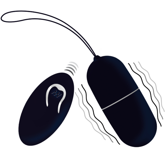 INTENSE - FLIPPY I EGG TELECOMANDO NERO