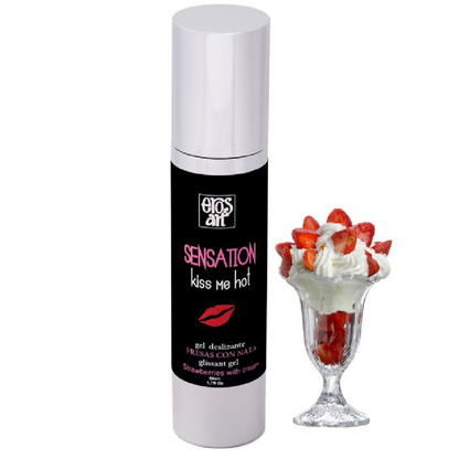 EROS-ART - SENSATION LUBRIFICANTE NATURALE FRAGOLE CON PANNA 50 ML