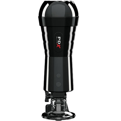 PDX ELITE - Masturbatore vibrante con effetto compressione