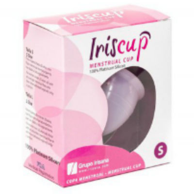 IRISCUP - COPPA MESTRUALE PICCOLA ROSA + SACCHETTO STERILIZZATORE IN OMAGGIO