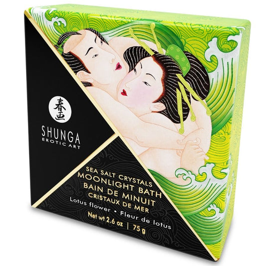 SHUNGA - SALI DA BAGNO PROFUMATI AL LOTO 75 GR