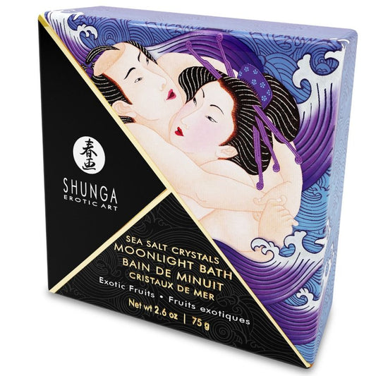 SHUNGA - SALI DA BAGNO PROFUMATI VIOLA ESOTICA 75 GR