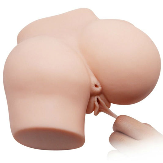 CRAZY BULL - BURRO REALISTICO PER VAGINA E ANO CON VIBRAZIONE