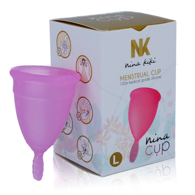 NINA KIKÍ - COPPA MESTRUALE LILLA - TAGLIA L
