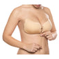 BYE-BRA - REGGISENO PUSH-UP CON PIZZO BEIGE COPPA B