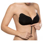 BYE-BRA - REGGISENO PUSH-UP IN PIZZO NERO COPPA D