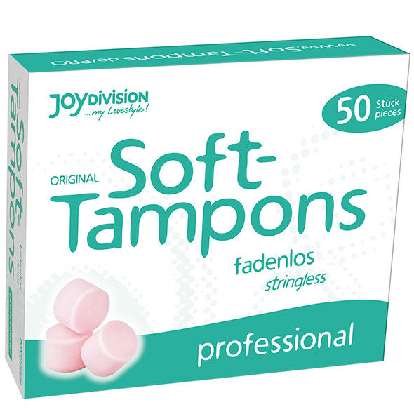 JOYDIVISION SOFT-TAMPONS - TAMPONI PROFESSIONALI ORIGINALI / 50 UNITÀ