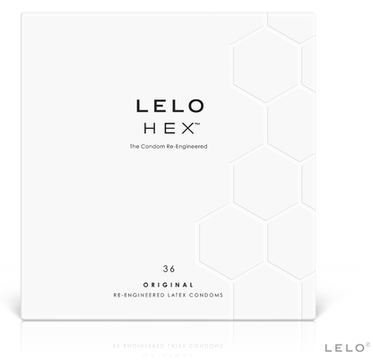 LELO - PRESERVATIVI HEX CONFEZIONE DA 36 UNITÀ