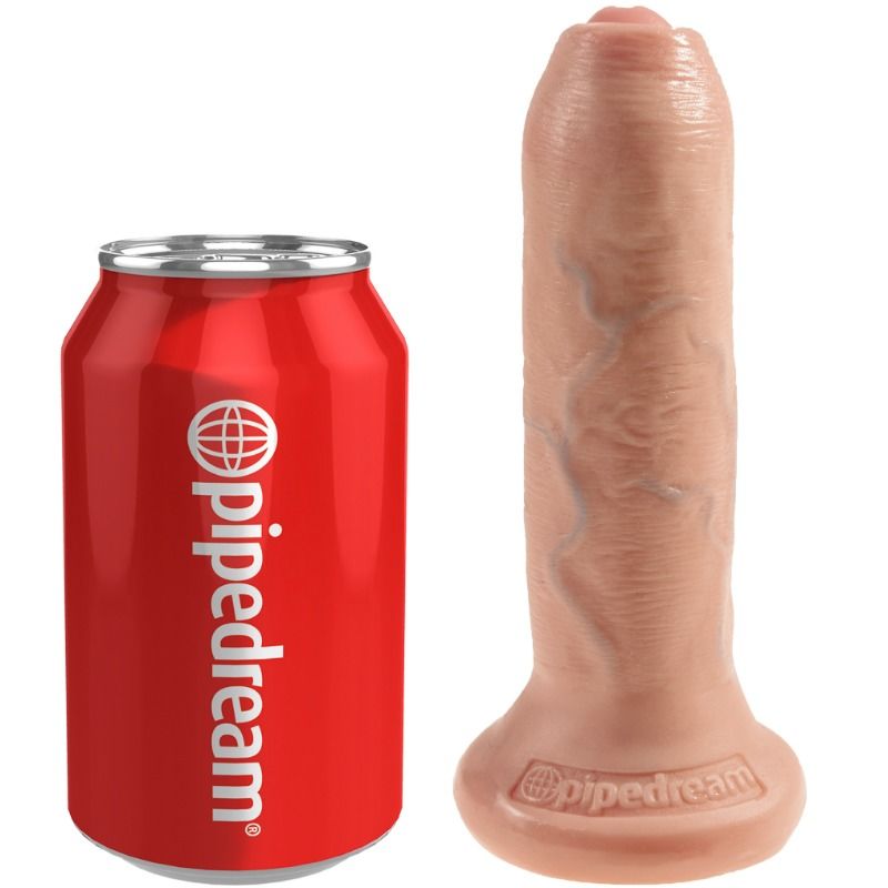 KING COCK - DILDO REALISTICO NATURALE NON TAGLIATO 15 CM