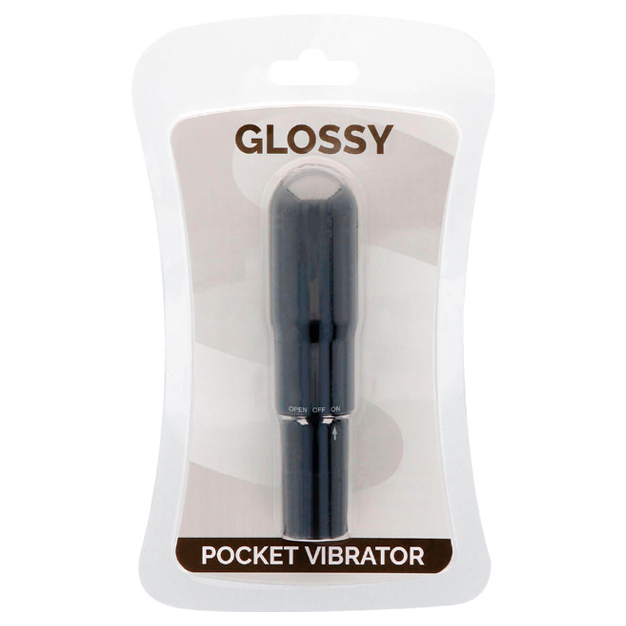 VIBRATORE TASCABILI NERO LUCIDO