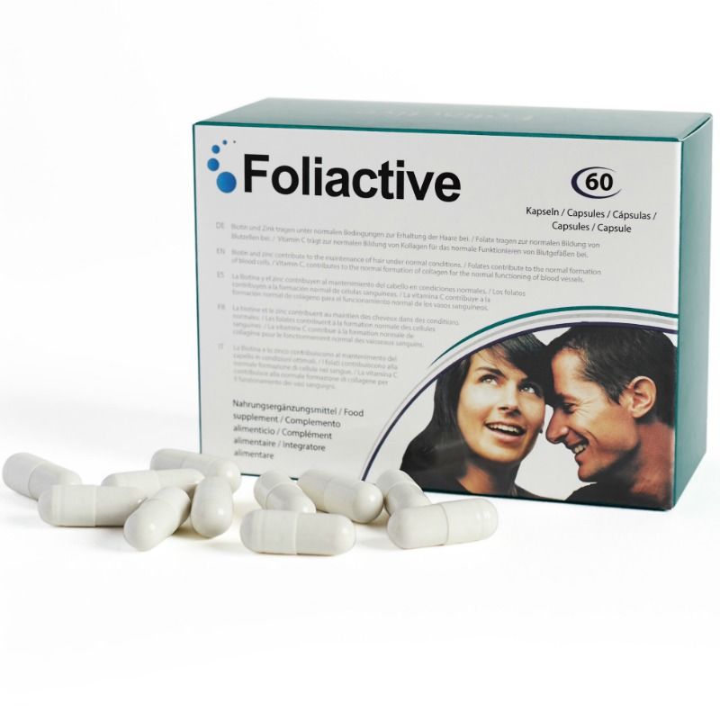500 COSMETICI - FOLIACTIVE PILLS INTEGRATORE ALIMENTARE PER LA CADUTA DEI CAPELLI