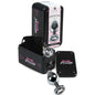 SECRETPLAY - PLUG ANALE IN ALLUMINIO TRASPARENTE 8 CM 