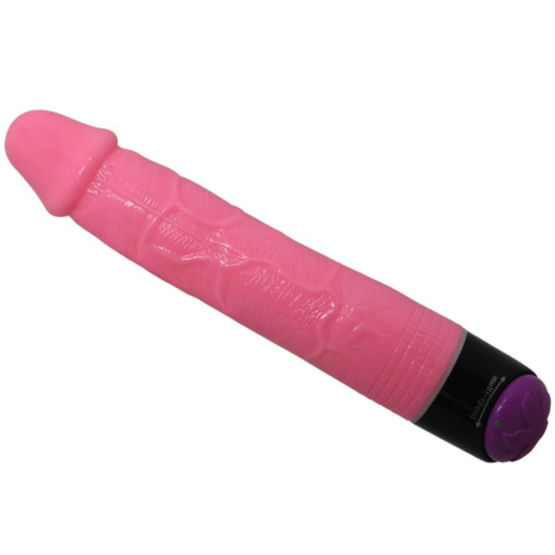 DANCE - VIBRATORE REALISTICO SESSUALE COLORATO ROSA 23 CM