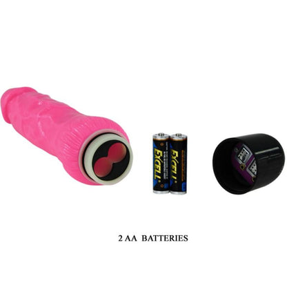 DANCE - VIBRATORE REALISTICO SESSUALE COLORATO ROSA 24 CM