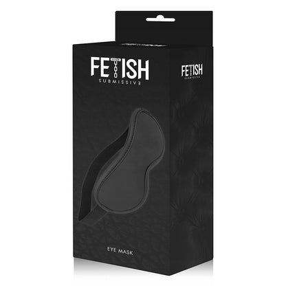 FETISH SUBMISSIVE - MASCHERA PER OCCHI IN PELLE VEGANA II CON FODERA IN NOPRENE