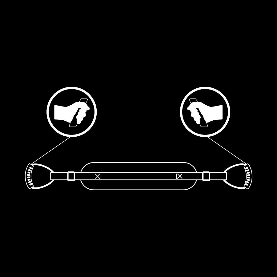 FETISH SUBMISSIVE - IMBRACATURA PER CANI CON FODERA IN NOPRENE