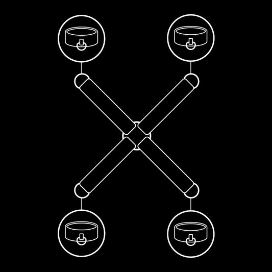 SOTTOMESSA FETISH - MANETTE IN PELLE VEGANE