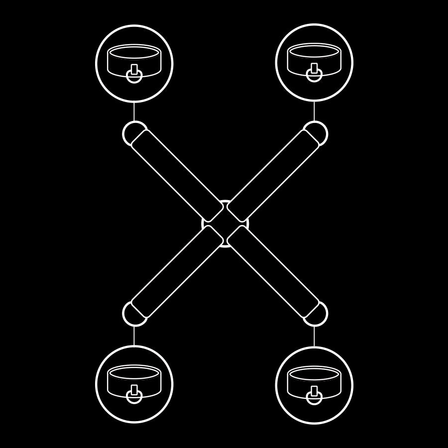 SOTTOMESSA FETISH - MANETTE IN PELLE VEGANE