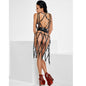 ME-SEDUCE - ABITO LUNGO SCARLETT CON SPALLINE XXL/XXXL