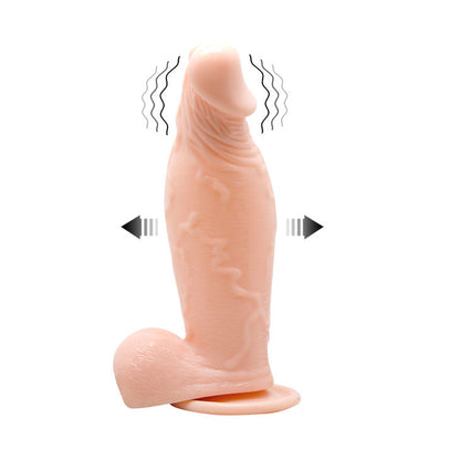 DANCE - DILDO REALISTICO VIBRANTE E GONFIABILE