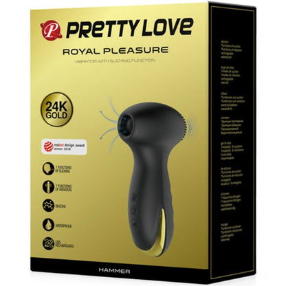 PRETTY LOVE - SMART HAMMER VIBRACIÓN Y SUCCIÓN