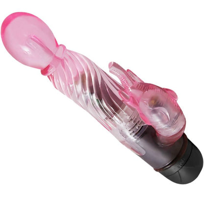 BALLA - REGALA UN VIBRATORE TIPO LOVER CON CONIGLIO ROSA 10 MODALITÀ