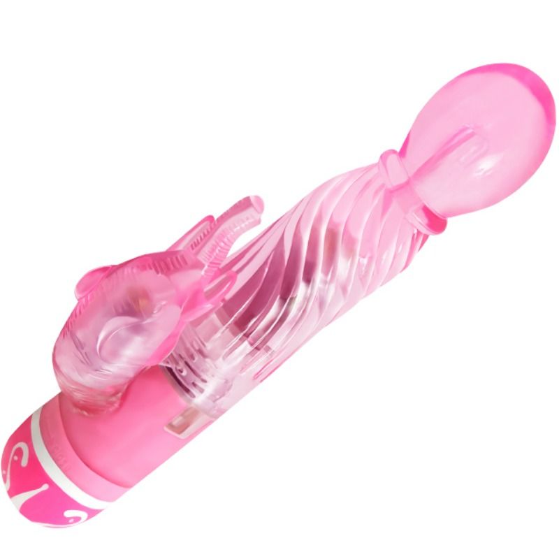 BAILE - VIBRATORE ROSA MULTIVELOCITÀ CON STIMOLATORE