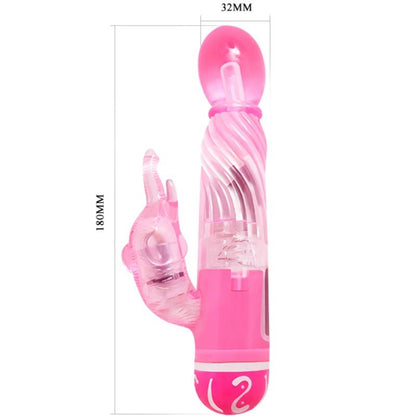 BAILE - VIBRATORE ROSA MULTIVELOCITÀ CON STIMOLATORE