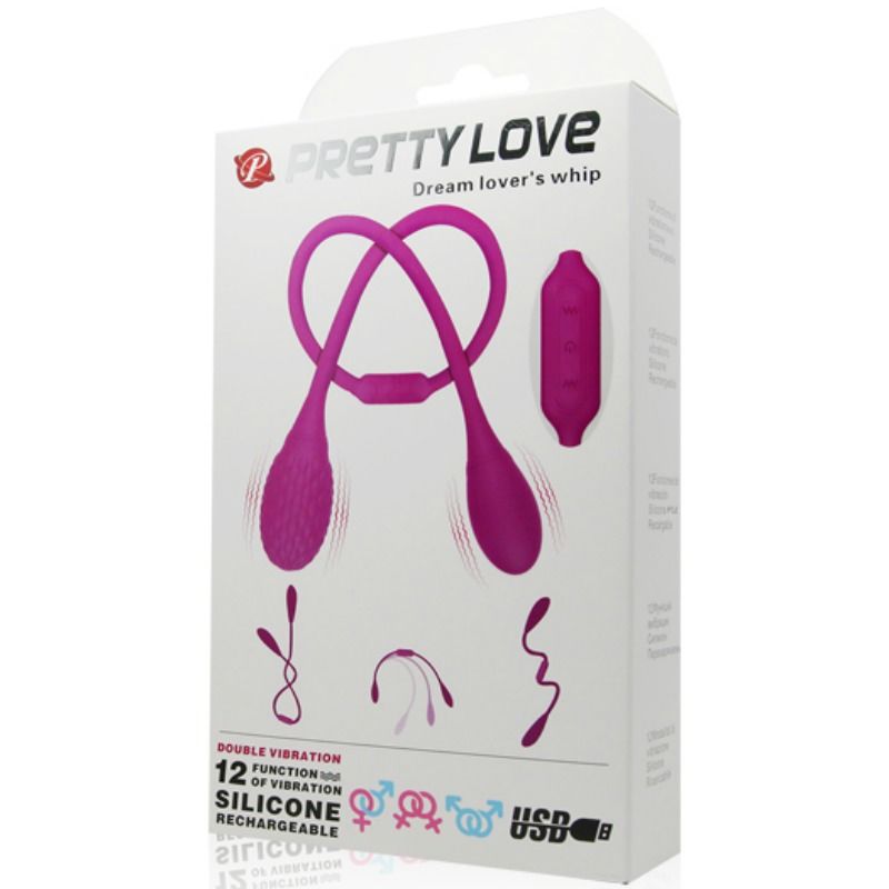 PRETTY LOVE - FRUSTA UNISEX PER AMANTI DEI SOGNI 2 STIMOLATORE