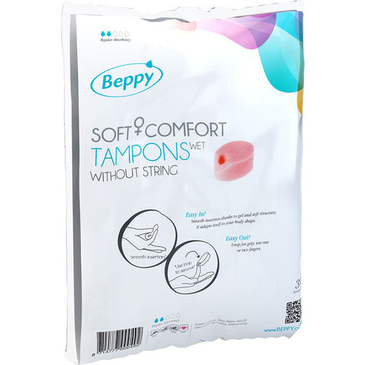 BEPPY - TAMPONI LUBRIFICATI 30 UNITÀ