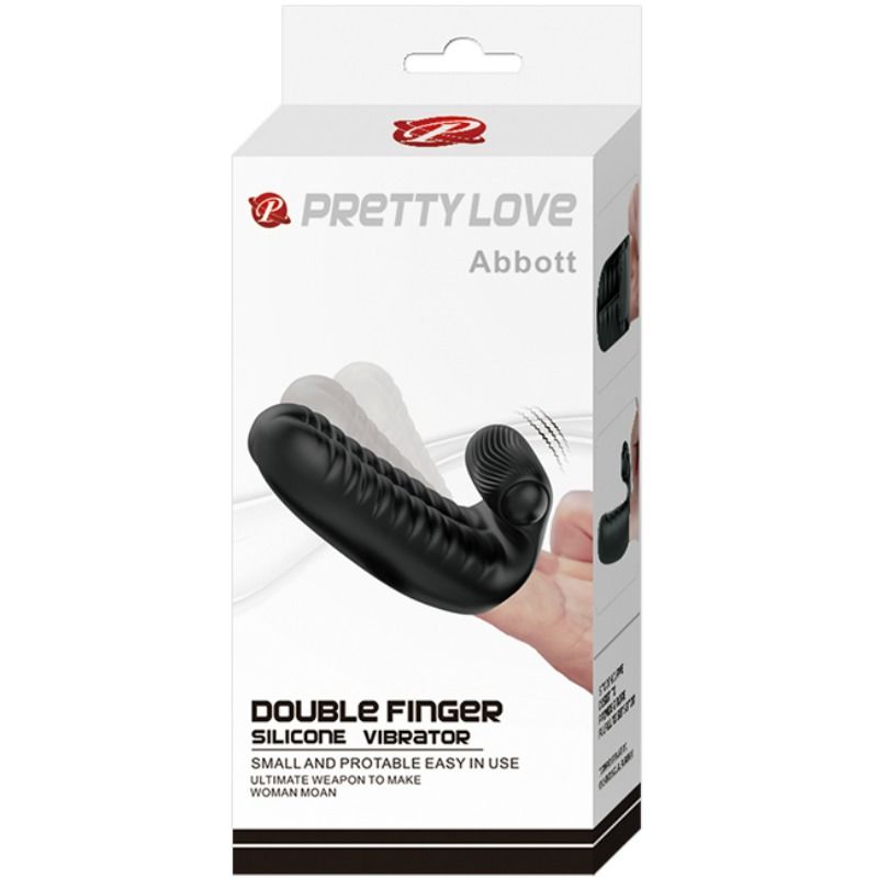 PRETTY LOVE - DITALE STIMOLANTE NERO ABBOTT