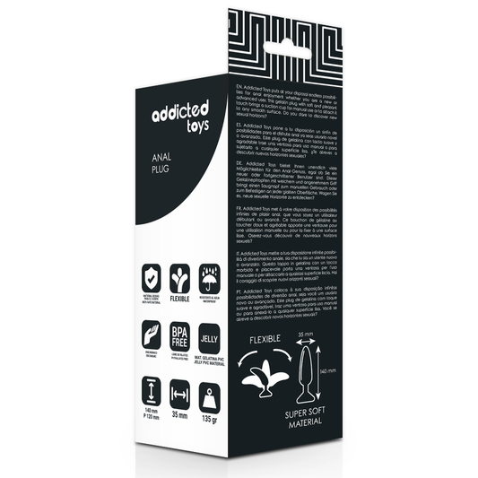 ADDICTED TOYS - TAPPO ANALE 14 CM