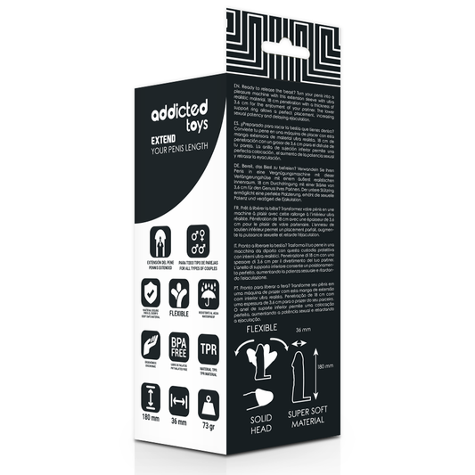 ADDICTED TOYS - ESTENSIONE PENE 18 CM