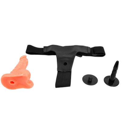 DANZA - IMBRACATURA CON PENE REALISTICO E MUTANDINE REGOLABILI ULTRA PASSIONALI 15,5 CM