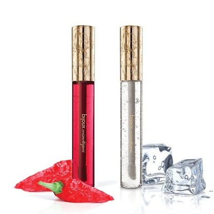 BIJOUX - COLD &amp; HOT NIPPLES GLOSS DUO PACK