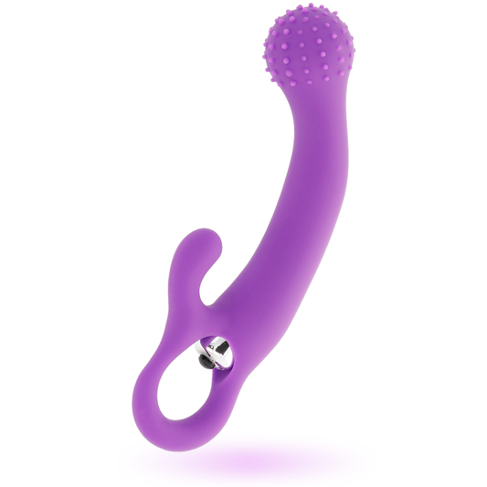 INTENSE - NAILA VIBRATING SILICONE LILLA